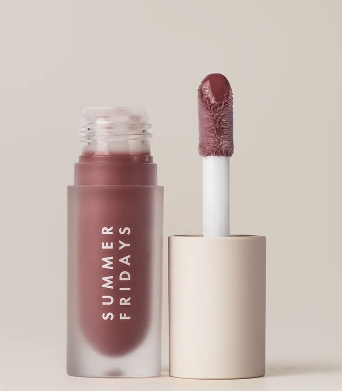 Summer Fridays Dream Lip Oil бальзам оттеночный для губ Вoft Mauve