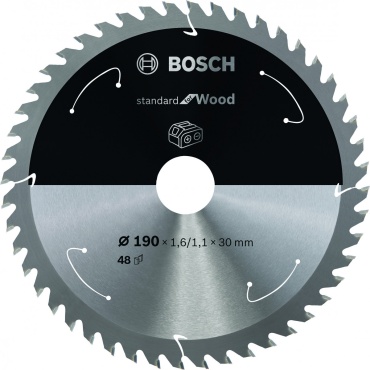 Пильный диск по дереву Bosch 2608837710, 190x30 мм, 48Т