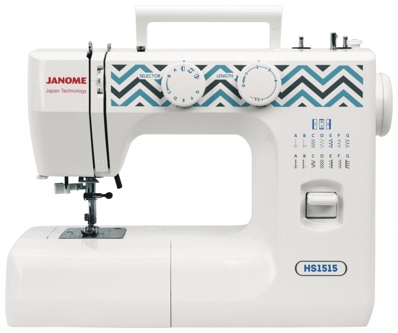 Швейная машина Janome HS 1515 белый