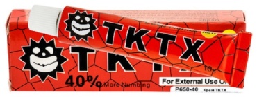 TKTX охлаждающее средство Анестезирующий красный 40% 10 мл