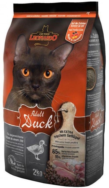 Купить Корм Leonardo Adult Duck&Rice при чувствительном пищеварении ...