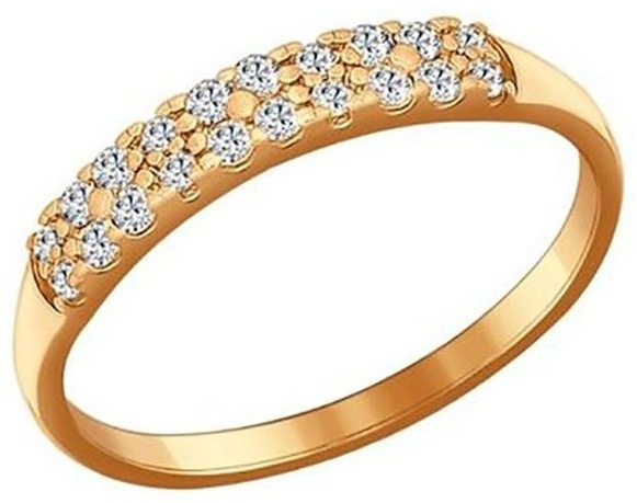 Kari jewelry 534090L0 размер 16 вес 1.27 г серебро, фианит
