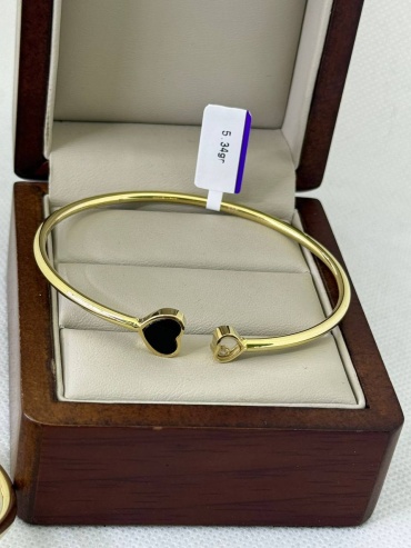 Altyn_Gold 558761636 длина 18.19 см, вес 5.34 г золото, плетение отсутствует