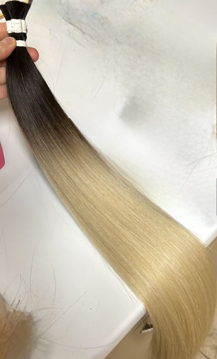 Lux Hair волос для наращивания блонд омбре женский
