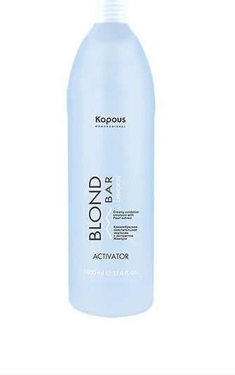 Окислитель Kapous Professional Blond Bar Cremoxon Activator 0% 1000 мл