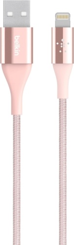 Кабель Belkin USB 2.0 (M), Lightning (M), 1.2 м, розовый