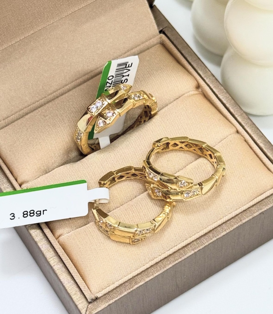 Italy Exclusive 83649484 вес 6.48 г золото, фианит