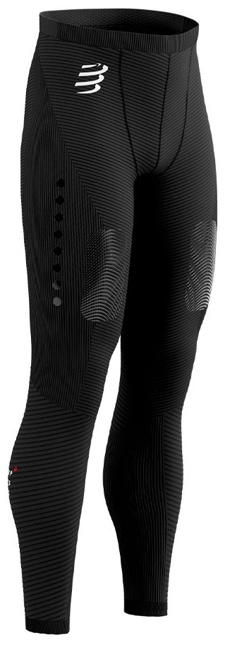 Тайтсы Compressport черный