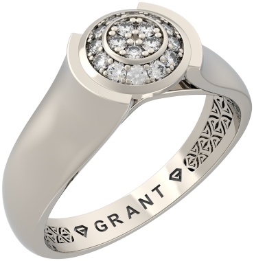 GRANT 5101775 размер 17.5 вес 2.77 г золото, бриллиант