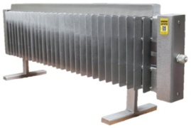 Конвектор НПК СТРАЖ Парокапельная Батарея 2000 Вт серый