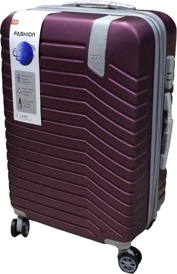 Купить Чемодан FASHION Expander 1 (L) фиолетовый поликарбонат 110 л ...