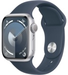 Смарт-часы Apple Watch Series 9 GPS M/L 45 мм серебристый-синий