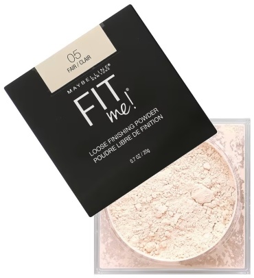 Пудра Maybelline New York Fit Me Loose Finishing Powder рассыпчатая №05 Fair светло-бежевый