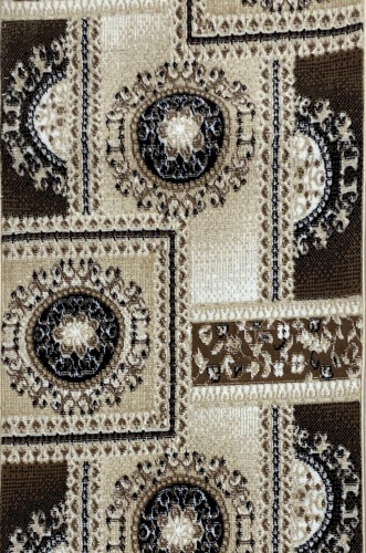 Ковровая дорожка Bal Tekstil короткий ворс, полипропилен, 120 см x 1 м