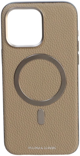 Чехол PULOKA для Apple iPhone 14 Pro кремовый