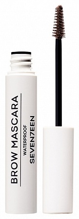 Seventeen тушь для бровей водостойкая BROW MASCARA 02 пепельно-коричневый 5 мл