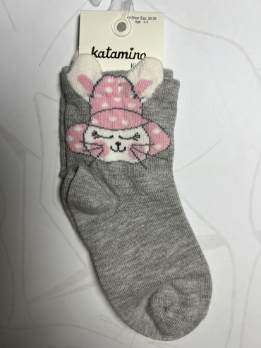 Носки Katamino К21018 1 пара серый 1-2