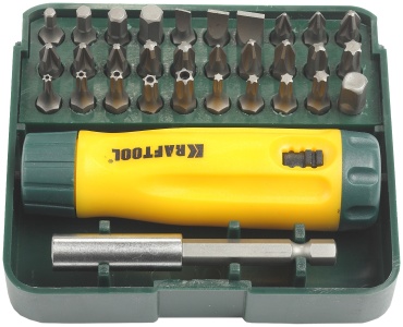 Kraftool рукоять для бит 26142-H32, 32 шт.
