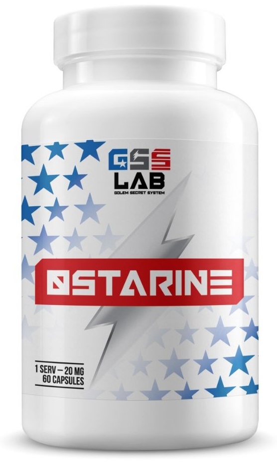 Предтренировочный комплекс GSS LAB Ostarine Без вкуса 60 таблеток