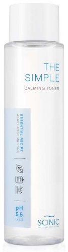 Scinic тонер The Simple Calming Toner 145 мл