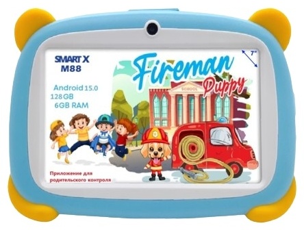 Планшет Smart X M88 7 дюйм 6 Гб/128 Гб голубой