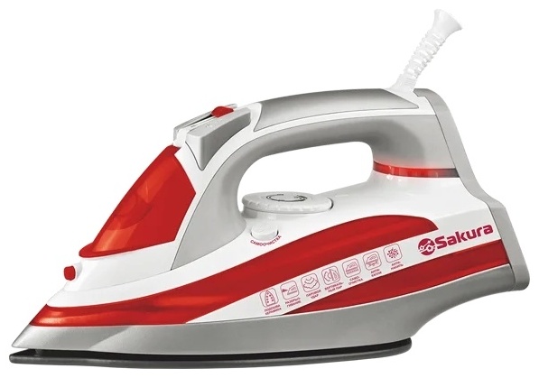 Утюг Sakura SA-3054CR красный