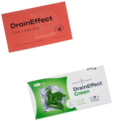 NL Draineffect Low Carb RED - DrainEffect Green набор 2 шт