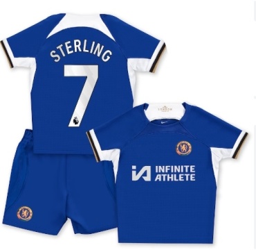 Комплект ФК Челси Sterling синий 158