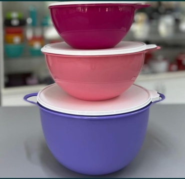 Tupperware набор контейнеров 654587 3 шт, пластик