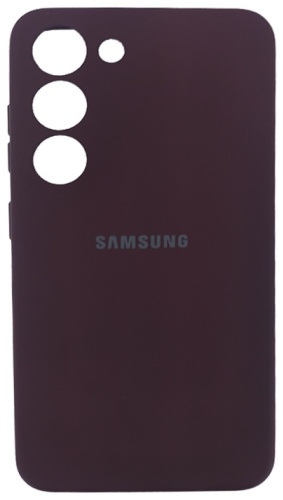 Чехол для Samsung Galaxy S23 бордовый