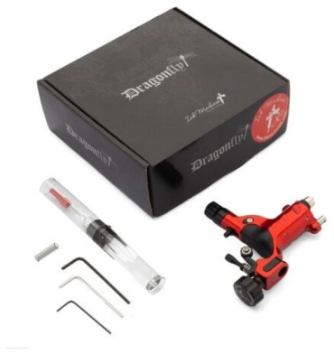 Тату-машинка DRAGONFLY X2 Devilish Red роторная 8000