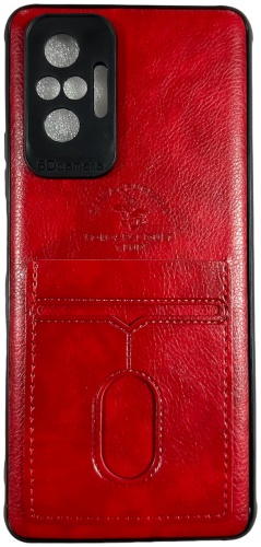 Чехол Santa Barbara Polo & Racquet Club для Xiaomi Redmi Note 10 Pro красный