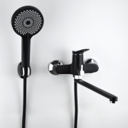 Смеситель для ванны Atlas Venus VN0004402, цинк, цвет черный