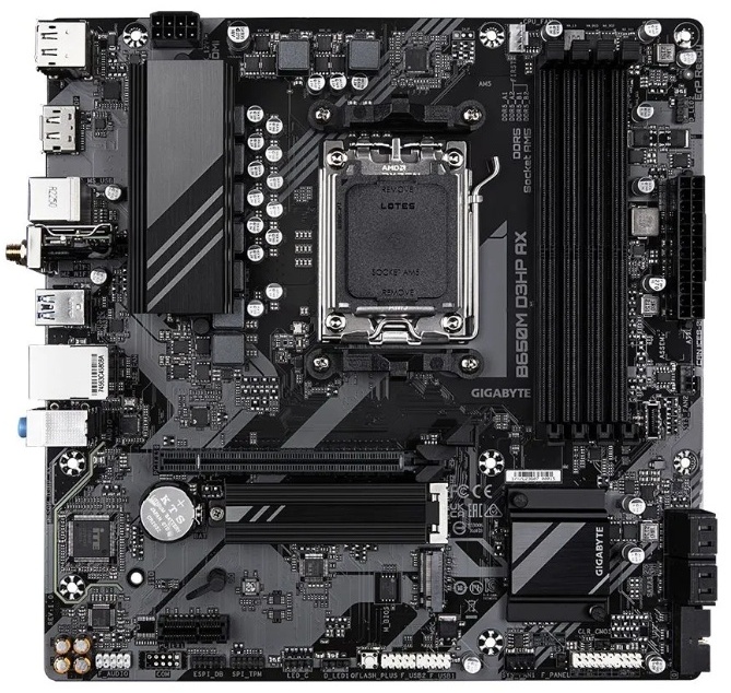 Купить Материнская плата GIGABYTE B650M D3HP AX в Алматы – Магазин на ...