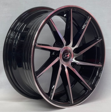 RS 1175 7x16/5x114.3 D67.1 ET35 4 диска черный, серебристый