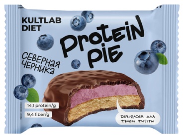 KULTLAB печенье Protein pie северная черника 1 шт
