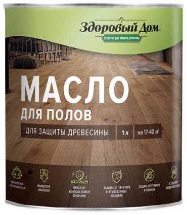 масло Здоровый Дом матовый белый 1 л