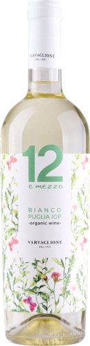 Вино Varvaglione 12 e Mezzo Bianco Puglia Bio сухое белое 12.5% 0.75 л