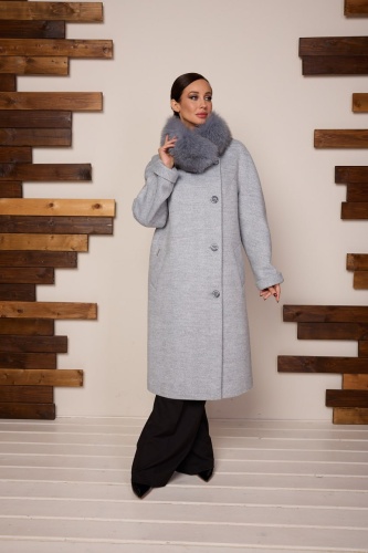 Пальто LIARA MODA серый