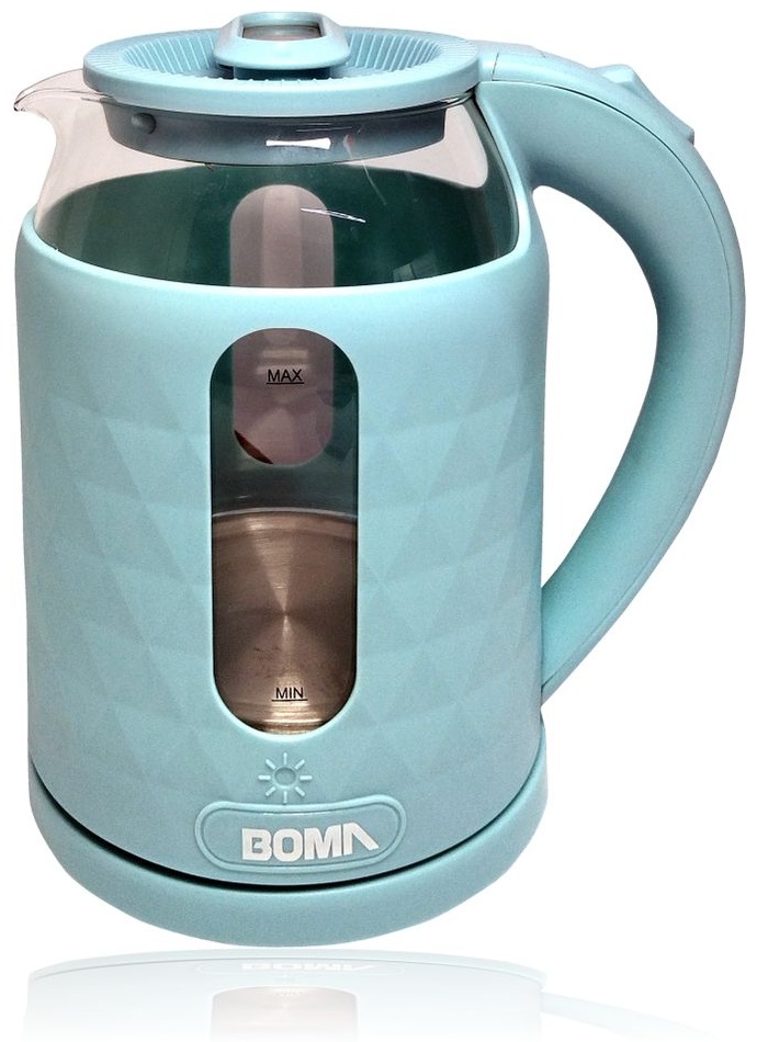Электрочайник Boma BM-1812 зеленый