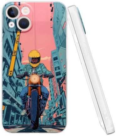 Чехол Mcover для Apple iPhone 13 рисунок