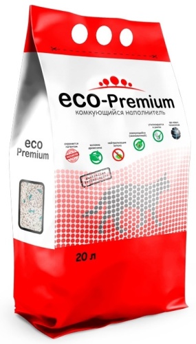 ECO-Premium Green древесный комкующийся 20 л