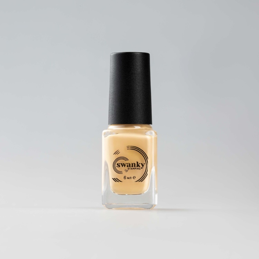 Swanky Stamping Лак для стемпинга S46 Топленное молоко 6 мл