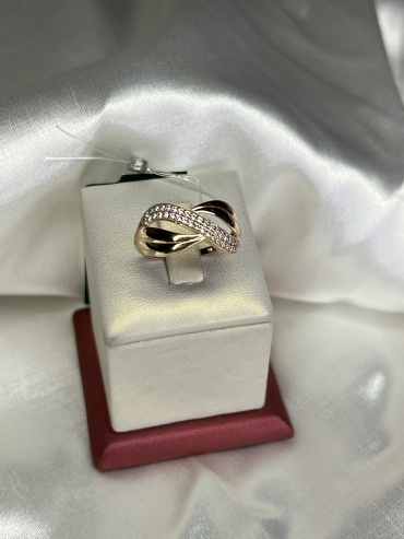 Diamond 922121 размер 18.5 вес 2.01 г золото, фианит