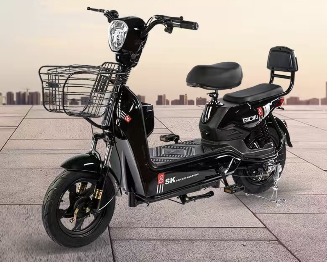 Купить Электровелосипед SK8 Sk8 14 дюйм 2024 28 дюймов черный в Алматы ...