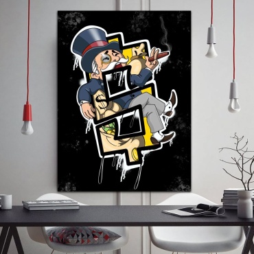 100 Картин постер Тиаго монополия 55x75 см