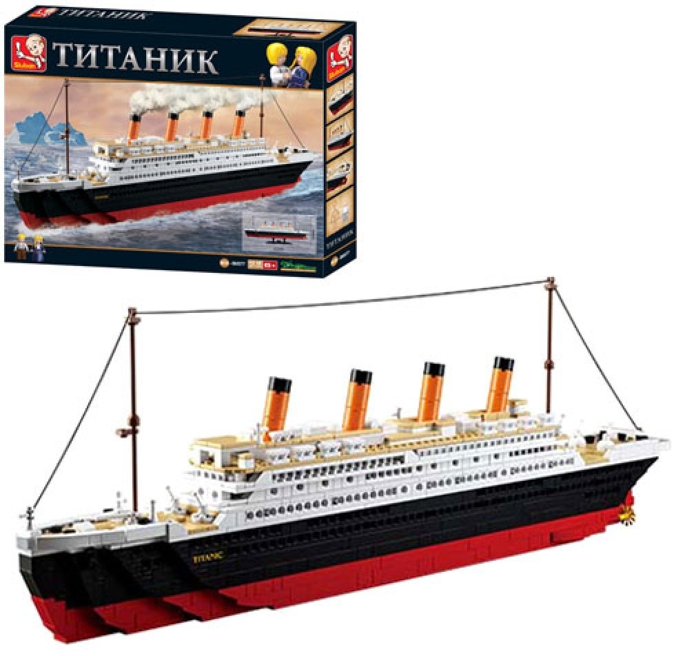 Купить Конструктор SLUBAN Титаник M38-B0577, деталей 1012 шт в Алматы ...