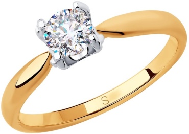 LUXOR JEWELRY 018232-18 размер 18 вес 2.03 г золото, фианит