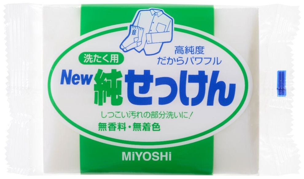Кусковое мыло хозяйственное Miyoshi От стойких пятен 04311 190 г