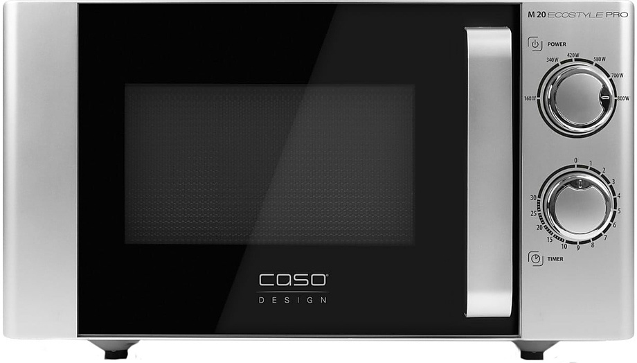 Микроволновая печь CASO M 20 Ecostyle Pro серебристый